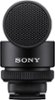 Sony - ECMG1 Subcardoid Shotgun Microphone - Black-Front_Standard