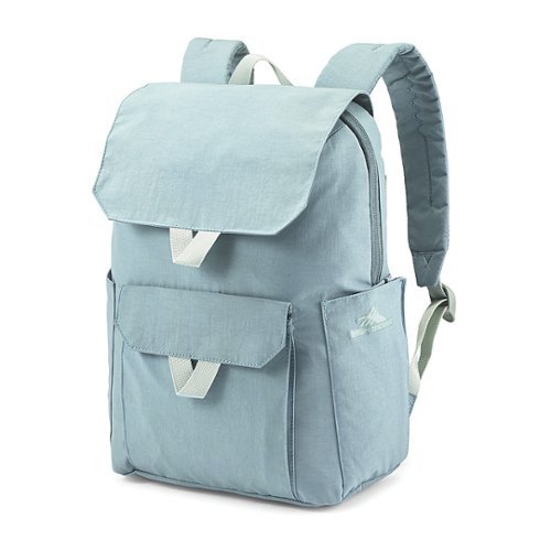 

High Sierra - Kiera Mini Backpack for 11" Tablet - Blue/Cucumber Green
