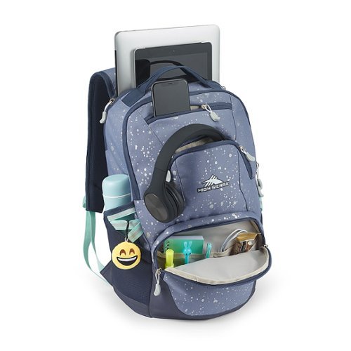 High Sierra Swoop SG Backpack for 17 Laptop - Metallic Splatter WORLDWIDE DELIVERY