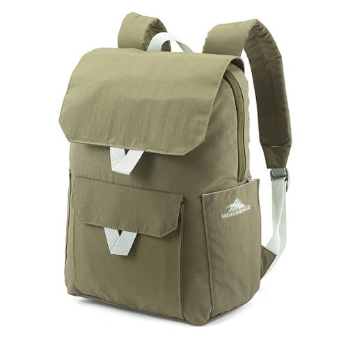 High Sierra - Kiera Mini Backpack for 11" Tablet - Olive/Cucumber Green