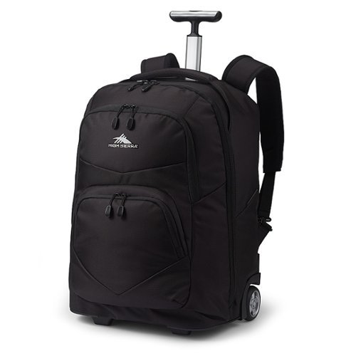 

High Sierra - Freewheel Pro Wheeled Backpack for 15" Laptop - Black