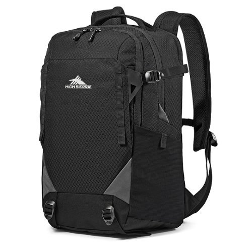 High Sierra - Takeover Backpack for 17" Laptop - Black