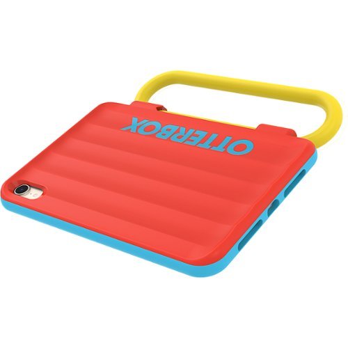 OtterBox Kids EasyClean Tablet Case with Screen Protector for Apple iPad mini (A17 Pro) and Apple iPad mini (6th generation 2021) - Hearts and Craft GLOBAL SHIPPING