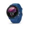Garmin - Forerunner 255 GPS Smartwatch 46 mm Fiber-reinforced polymer - Tidal Blue - (2022)-Front_Standard