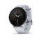 Garmin - Forerunner 955 Solar GPS Smartwatch 47 mm Fiber-reinforced polymer - Whitestone - (2022)-Front_Standard