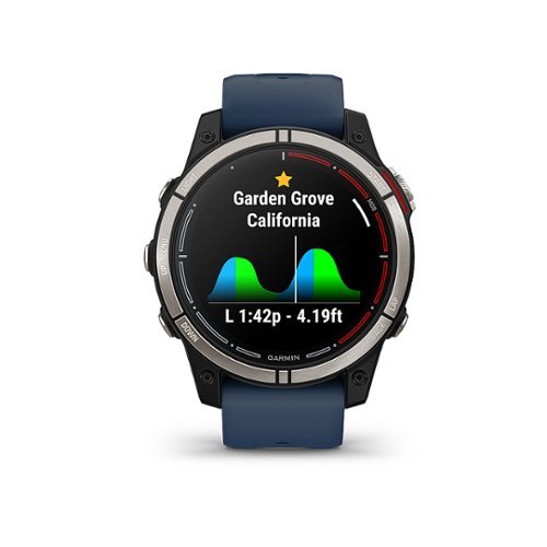 Garmin - quatix 7 Sapphire Edition Marine GPS Smartwatch 47 mm Fiber-reinforced polymer - Silver