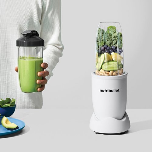 NutriBullet - Pro 900 Watt Personal Blender NB9-0901AW - Matte White-Alt_View_Standard_19 