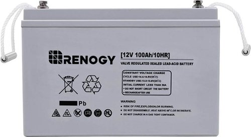 Renogy - 12-Volt 100Ah Deep Cycle AGM Battery