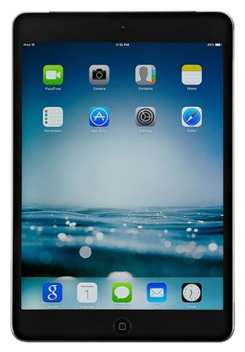 Apple - Pre-Owned iPad Mini 2 16GB Wi-Fi + Cellular (AT&T) 4G LTE Dual-Core Tablet - Black/Space Gray