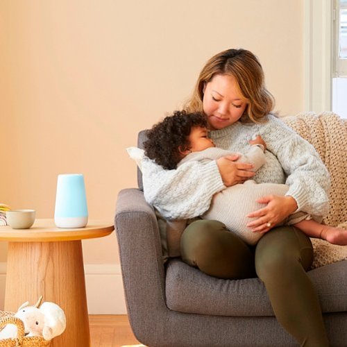 Hatch Rest+ 2nd Gen All-in-one Sleep Assistant, Nightlight & Sound Machine with Back-up Battery - White GLOBAL SHIPPING