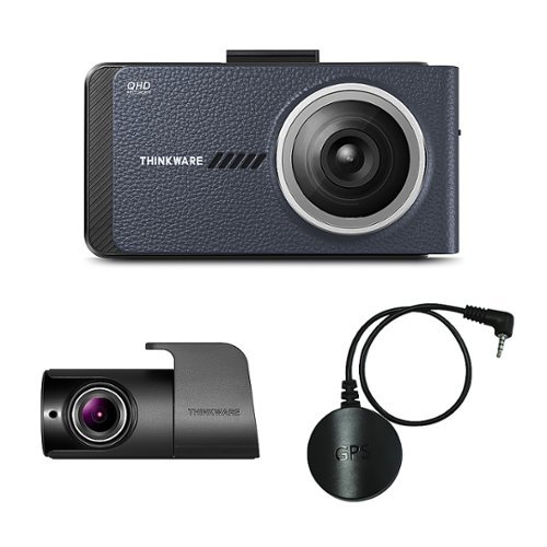 Photos - Dashcam Thinkware  X800 2K Front & FHD Rear Dash Cam Bundle - Black TW-X800D32CHG 