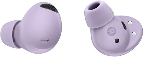 Samsung - Geek Squad Certified Refurbished Galaxy Buds2 Pro True Wireless Earbud Headphones - Bora Purple
