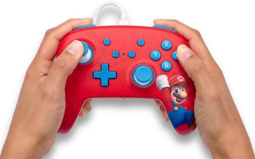 PowerA Enhanced Wired Controller for Nintendo Switch - Woo-hoo! Mario BUY ONLINE