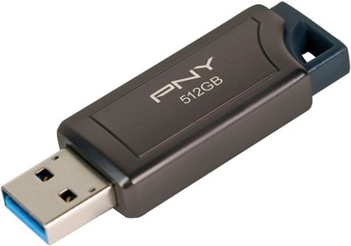 PNY PRO Elite V2 512GB USB 3.2 Gen 2 Flash Drive - Black GLOBAL SHIPPING