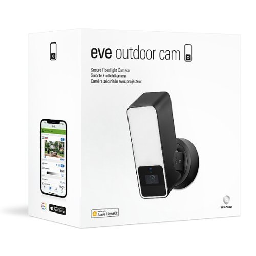 Eve Outdoor Cam - Secure floodlight camera with Apple HomeKit Secure Video technology - White SHOP ONLINE