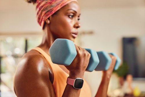 Fitbit Versa 4 Fitness Smartwatch - Copper Rose WORLDWIDE DELIVERY