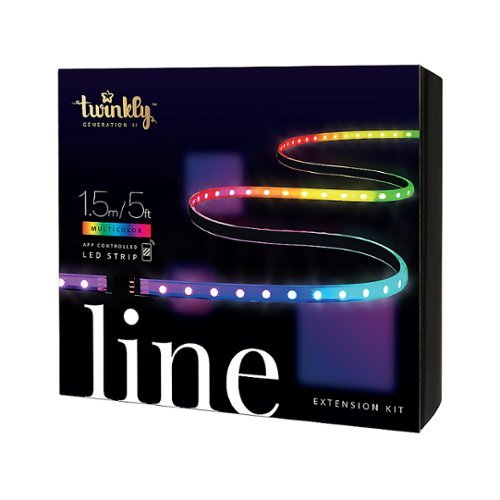 Twinkly Smart Light Strip-Line 90 LED Extension - Black HOW TO BUY
