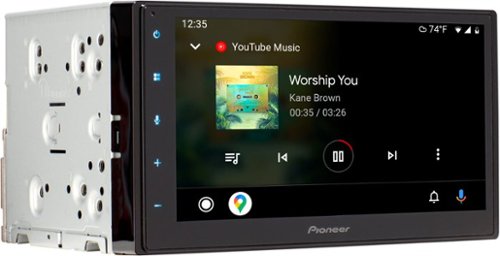 Pioneer 6.8 Wireless Android Auto™ and Apple CarPlay Bluetooth Digital Media (DM) Receiver - Black SHOP ONLINE