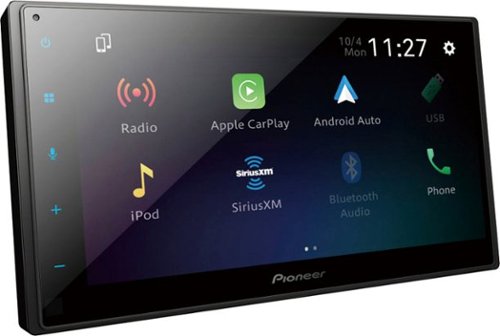 Pioneer 6.8 Wireless Android Auto™ and Apple CarPlay Bluetooth Digital Media (DM) Receiver - Black BUY ONLINE