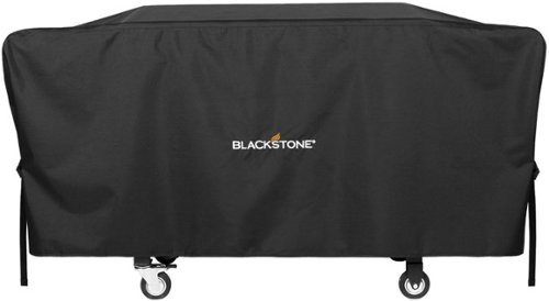 Blackstone - 36 In. Outdoor Griddle Cover with Adjustable Straps - Black