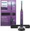 Philips Sonicare - 9000 Special Edition Rechargeable Toothbrush, HX9911/91 - Black/Purple-Angle_Standard