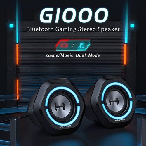 Edifier G1000 2.0 Bluetooth Gaming Speakers with RGB Lighting (2-Piece) - White WHERE TO BUY