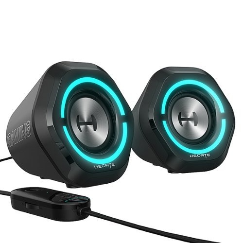 Edifier G1000 2.0 Bluetooth Gaming Speakers with RGB Lighting (2-Piece) - Black SHOP ONLINE