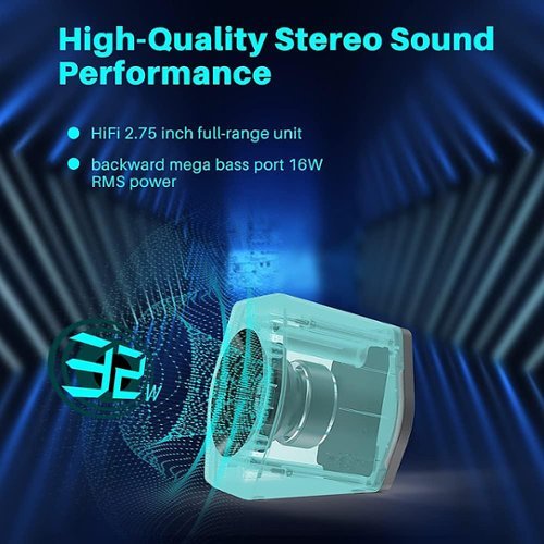 Edifier G2000 2.0 Bluetooth Gaming Speakers with RGB Lighting (2-Piece) - White BUY IN MIDDLE EAST