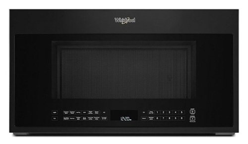 Whirlpool - 1.9 Cu. Ft. Convection Over-the-Range Microwave with Air Fry Mode - Black