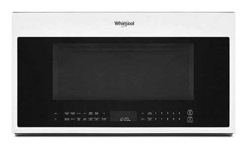 Whirlpool - 1.9 Cu. Ft. Convection Over-the-Range Microwave with Air Fry Mode - White