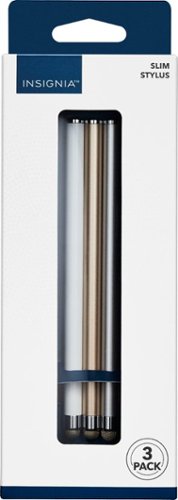 Insignia™ Slim Stylus for Smartphones, Tablets and More (3-Pack) - Multicolor WHERE TO BUY