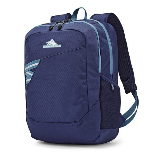 High Sierra - Outburst Backpack for 15.6" Laptop - Graphite Blue/True Navy
