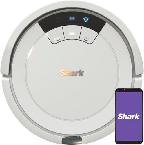  Shark - ION Robot Vacuum, Wi-Fi Connected - Light Gray