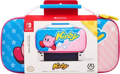 PowerA Protection Case for Nintendo Switch - OLED Model, Nintendo Switch or Nintendo Switch Lite - Kirby BUY IN EUROPE