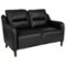 Alamont Home - Newton Hill Living Room Loveseat - Black-Front_Standard 