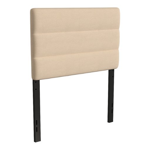 Flash Furniture - Paxton Twin Headboard - Upholstered - Cream