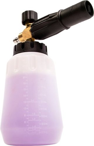 Greenworks - Pressure Washer Foam Cannon Attachment - Grey