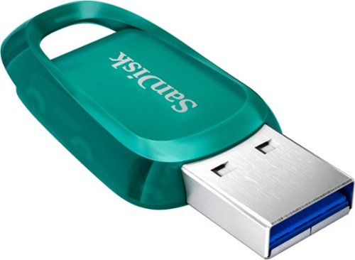 SANDISK Ultra Eco 128GB USB 3.2 Gen 1 Type-A Flash Drive - Green WORLDWIDE DELIVERY