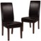 Alamont Home - Greenwich Dining Chair (Set of 2) - Brown LeatherSoft-Front_Standard
