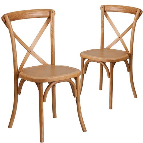 Alamont Home - Hercules Cross Back Chair - Oak