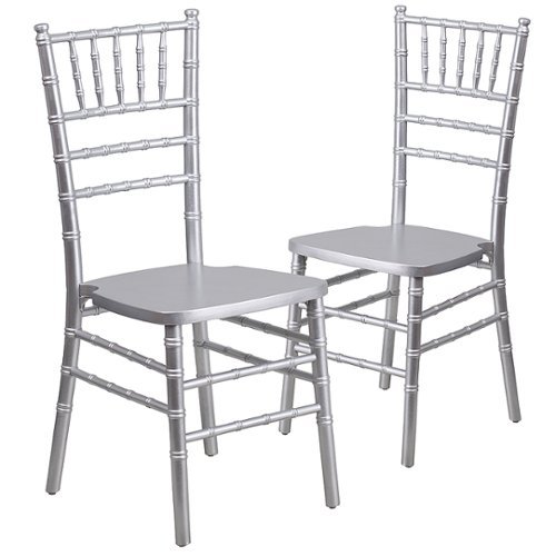 Alamont Home - Hercules Chiavari Chair - Silver-Front_Standard 