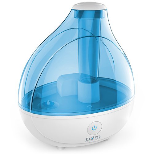 Pure Enrichment 1.5L Tank Humidifier and Night Light - White
