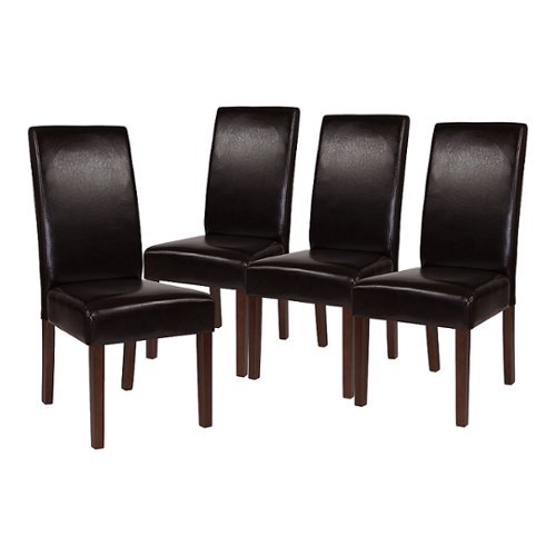 Alamont Home - Greenwich Dining Chair (Set of 4) - Brown LeatherSoft