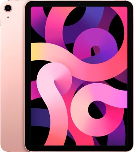 

Apple - Geek Squad Certified Refurbished 10.9-Inch iPad Air - (4th Generation) with Wi-Fi - 64GB - Rose Gold