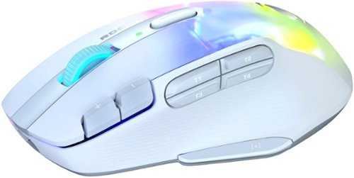 ROCCAT Kone XP Air Wireless Optical Gaming Mouse with Charging Dock and AIMO RGB Lighting - Wireless - White HOW TO BUY