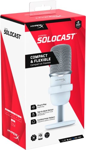 HyperX SoloCast Wired Cardioid USB Condenser Gaming Microphone BUY IN DUBAI