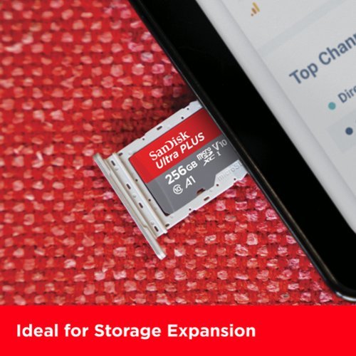 SanDisk Ultra PLUS 256GB microSDXC UHS-I Memory Card SHOP ONLINE