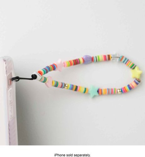 MOXYO Beaded Phone Charm Strap - Star & Heart GLOBAL SHIPPING