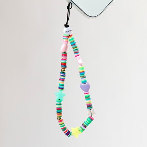 MOXYO Beaded Phone Charm Strap - Star & Heart WHERE TO BUY
