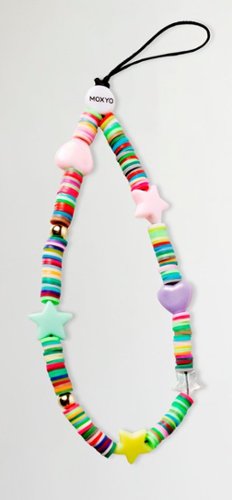 MOXYO Beaded Phone Charm Strap - Star & Heart SHOP ONLINE